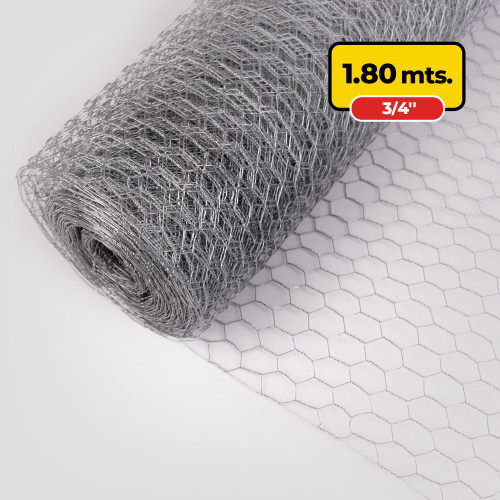 Malla Hexagonal 3/4'' x 1.80x50m