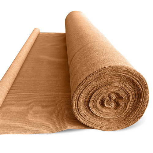Malla monofilamento 95% beige oscuro 2,10 x 50 m