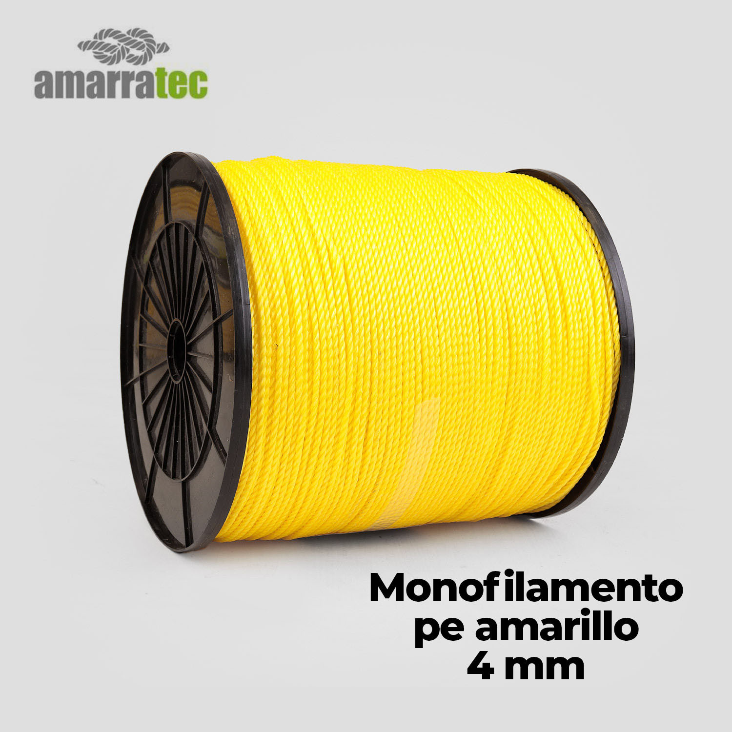 Monofilamento pe amarillo (bobina de 10 kg)