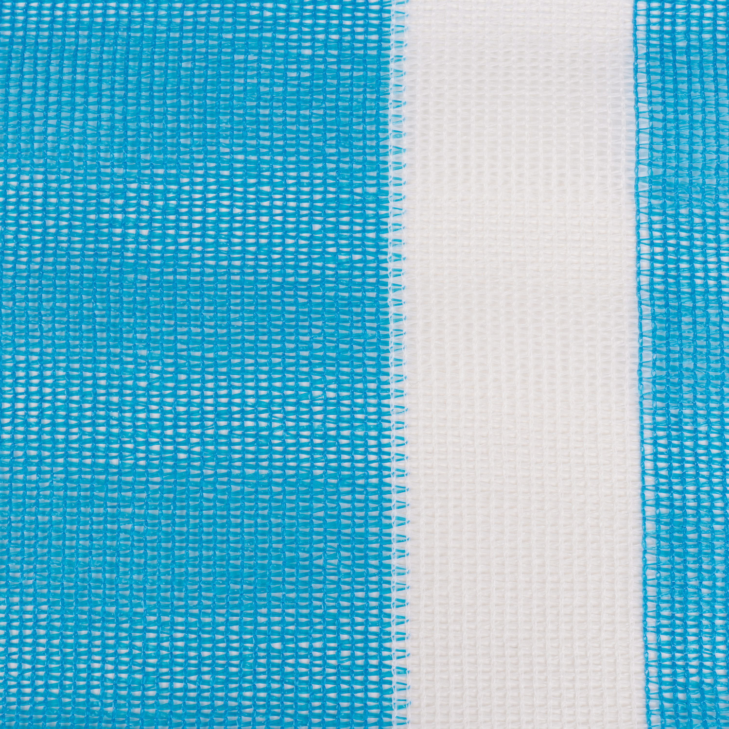 Malla Raschel Bicolor Azul-Blanca 80%