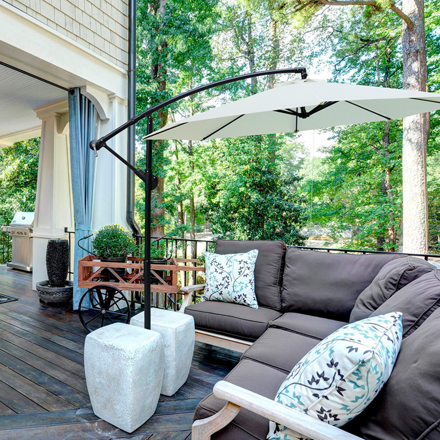 Quitasol Lateral Colgante 3 m