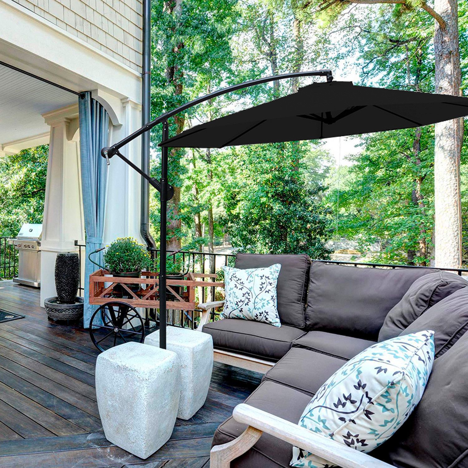 Quitasol Lateral Colgante 3 m