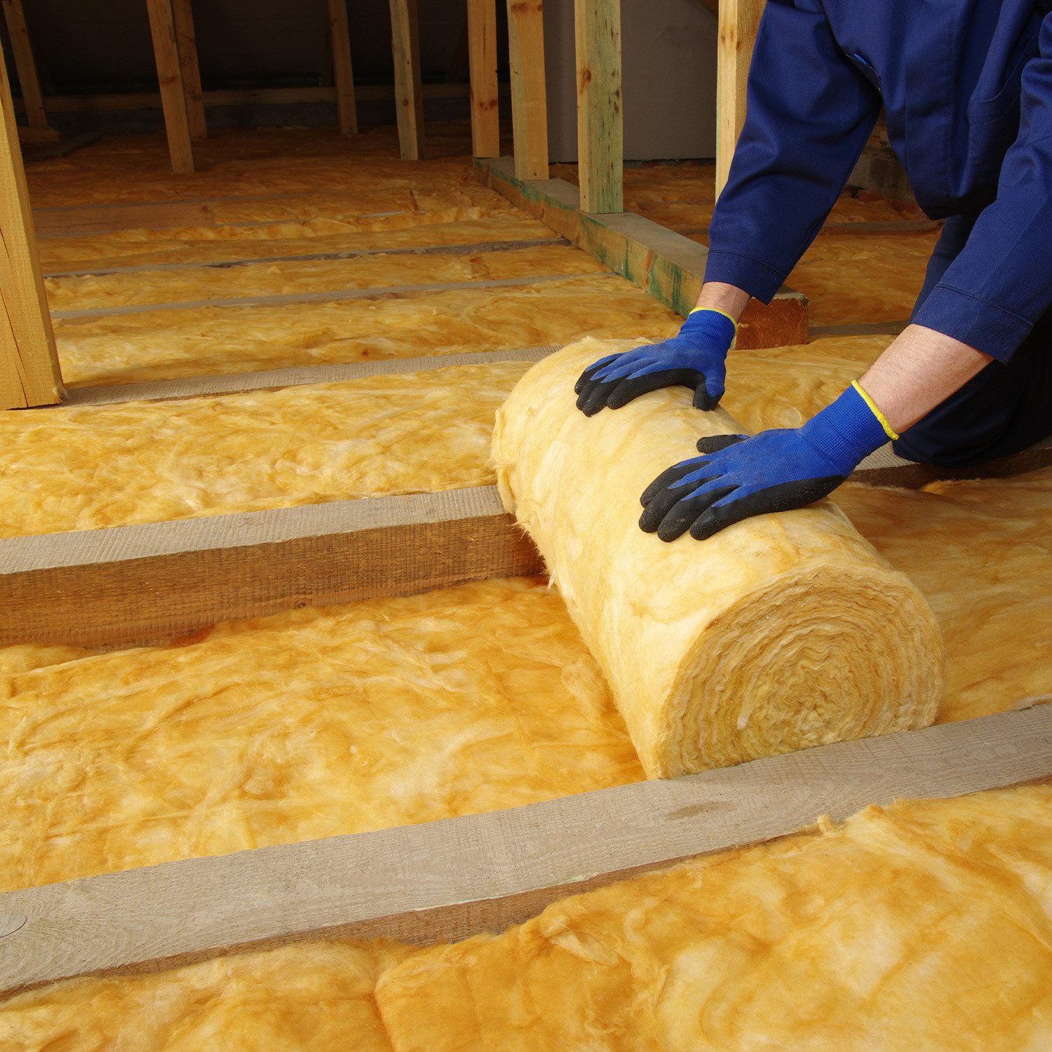 Lana de vidrio 1,2x12 m (14,4 m²) 50mm