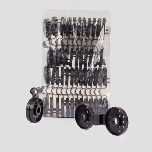 Broche redondo malla raschel (caja de 1250 uds.)