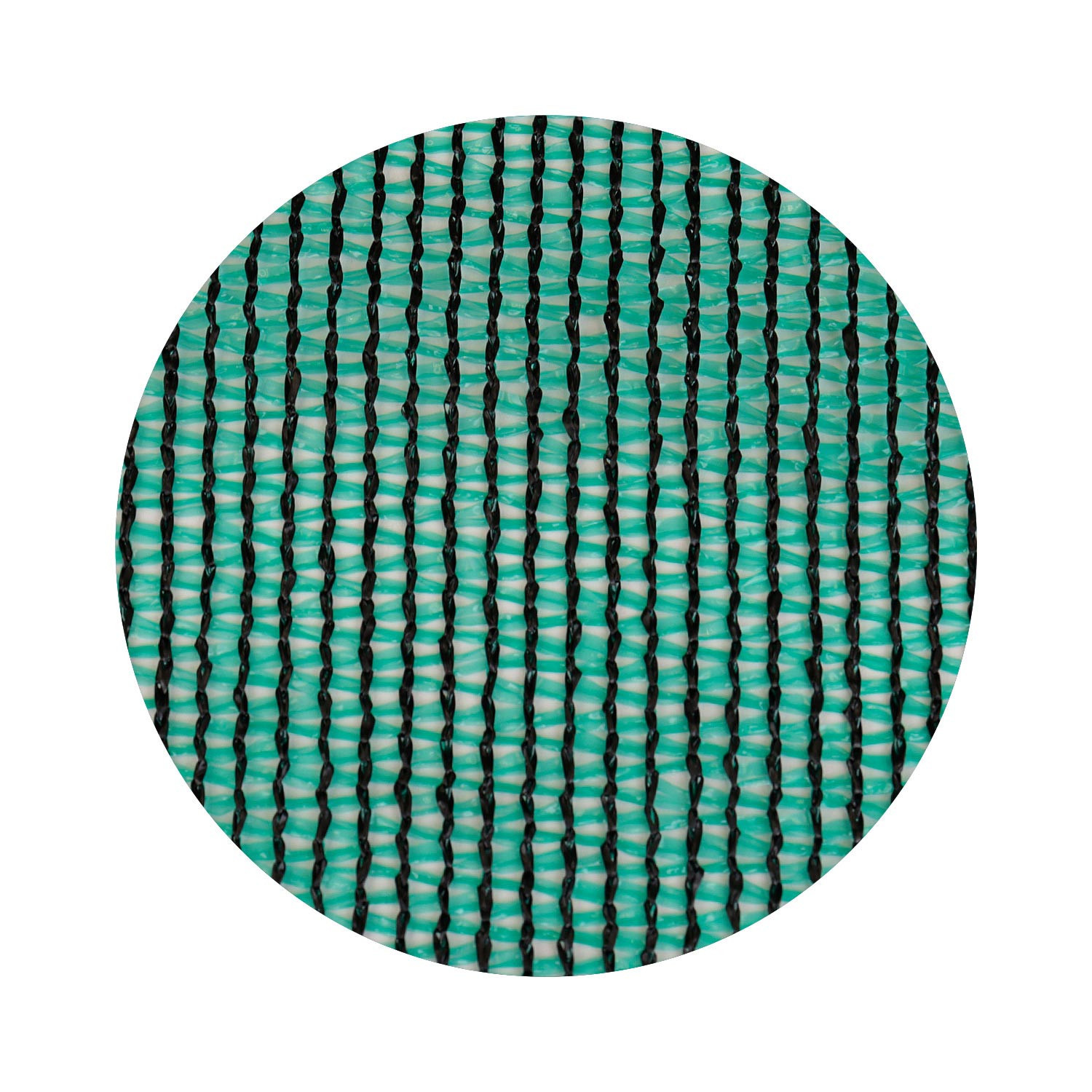 Malla Raschel Verde Foresta-Negro 90%