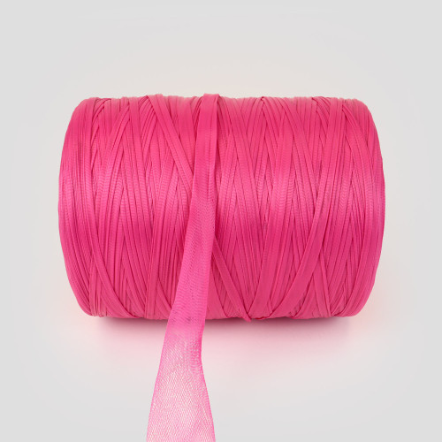 Malla extruida rosada 1.000 m