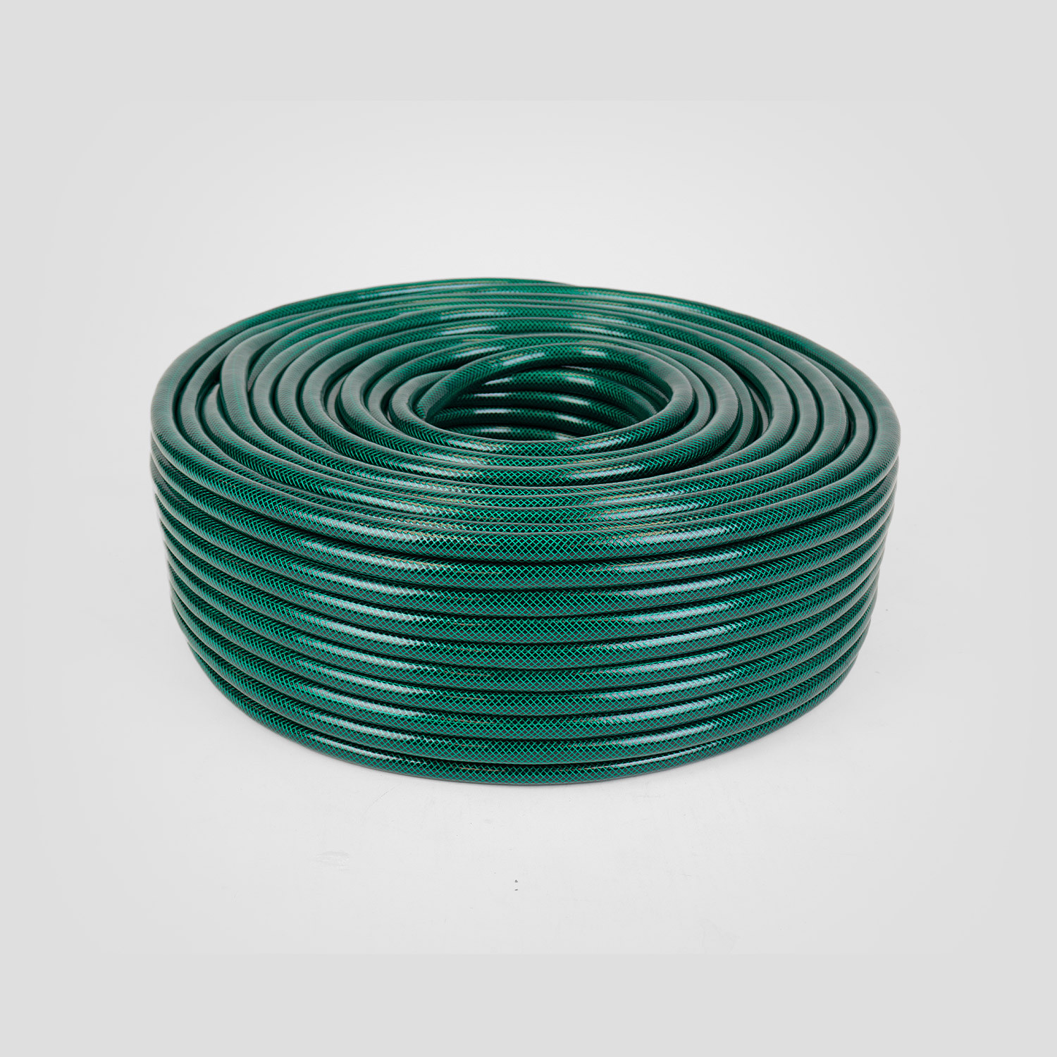 Manguera Jardín Verde c/malla refuerzo 3/4" de 50m