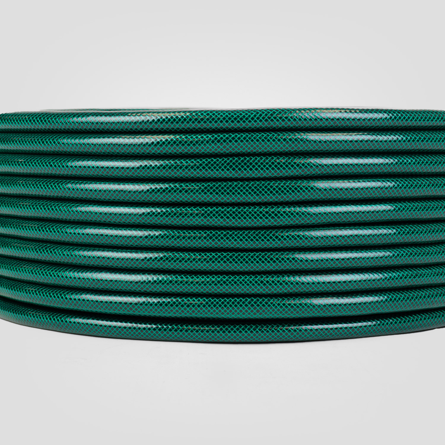 Manguera Jardín Verde c/malla refuerzo 3/4" de 50m