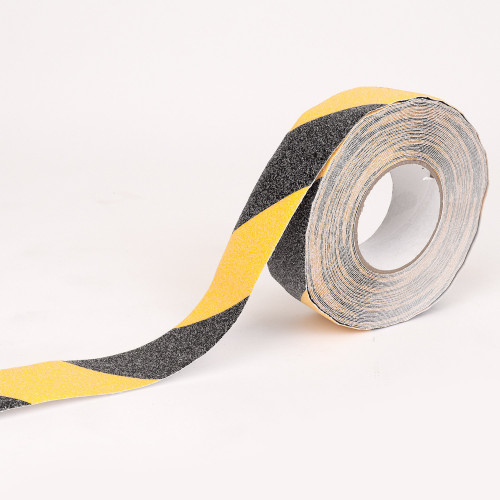 Cinta antideslizante negra/amarilla 48mmx18m - Caja 24 rollos