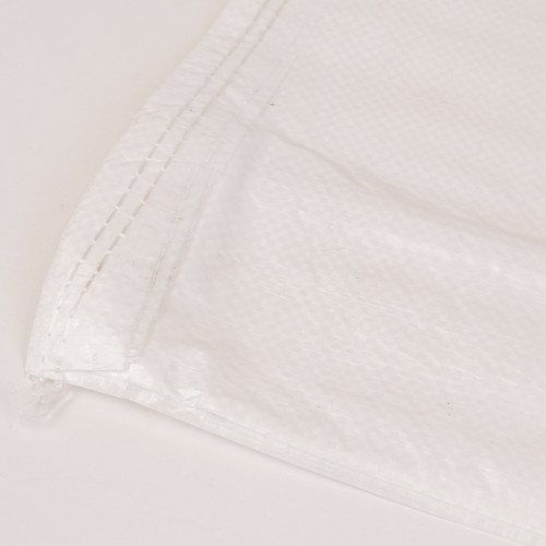 Saco laminado blanco 70 x 100 cm.