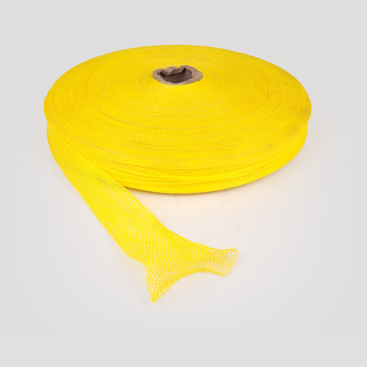 Rollo malla tubular amarillo (18cm x 21cm) 1.000m